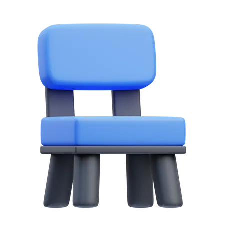 Chaise  3D Icon