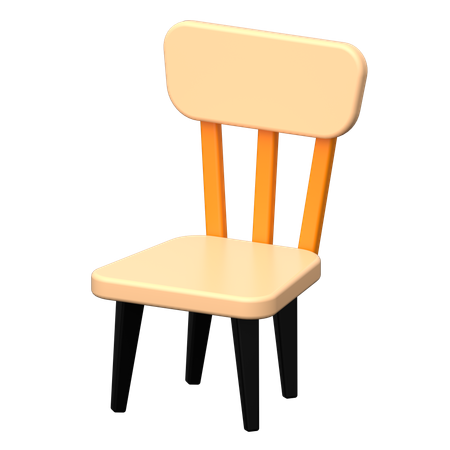 Chaise  3D Icon