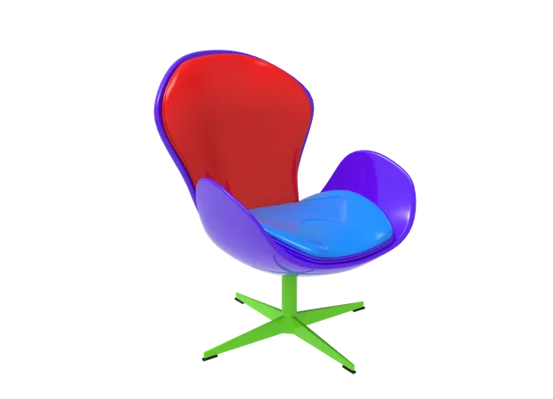 Chaise  3D Icon