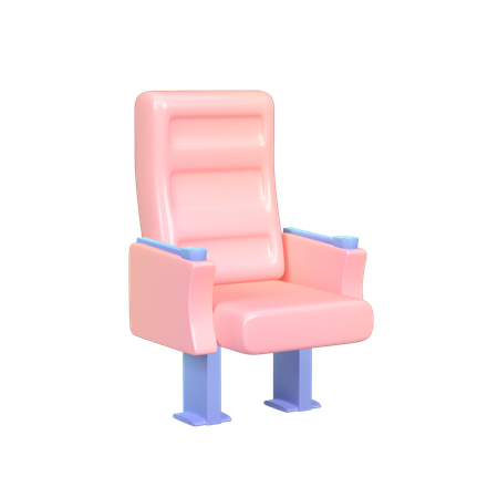 Chaise  3D Icon