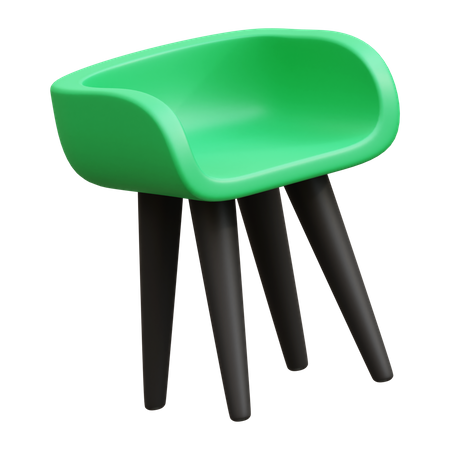 Chaise  3D Icon