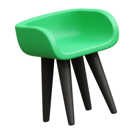 Chaise  3D Icon