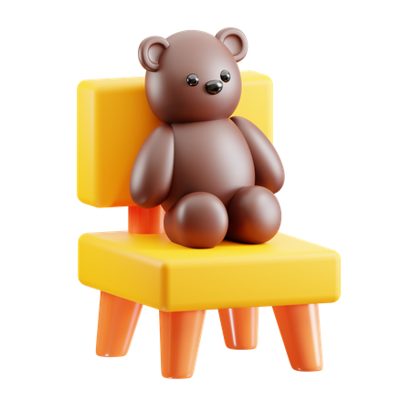 Chaise  3D Icon