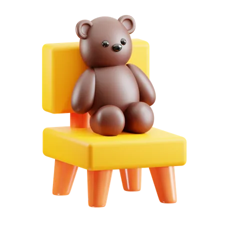 Chaise  3D Icon