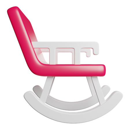 Fauteuil à bascule  3D Icon