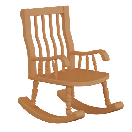 Fauteuil à bascule  3D Icon