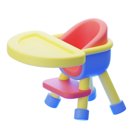 Chaise de bébé  3D Icon