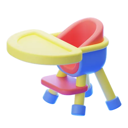 Chaise de bébé  3D Icon