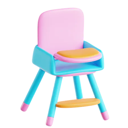 Chaise de bébé  3D Icon