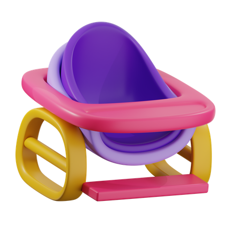 Chaise de bébé  3D Icon