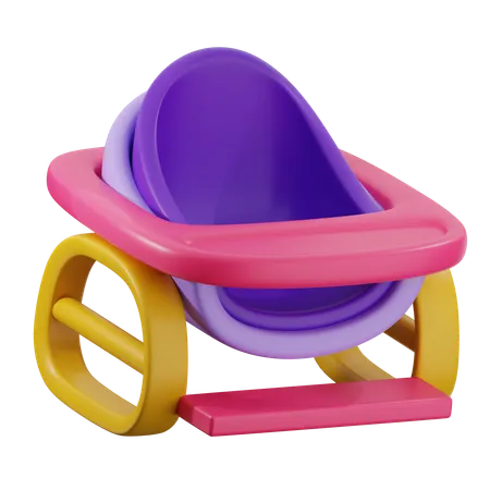 Chaise de bébé  3D Icon