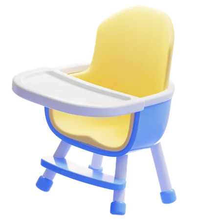 Chaise de bébé  3D Icon
