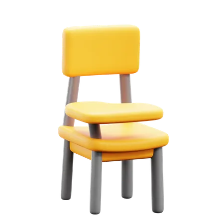 Chaise bureau  3D Icon