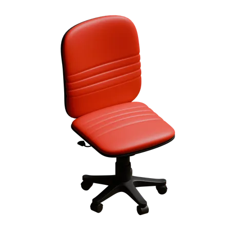 Chaise d'employé de bureau  3D Icon