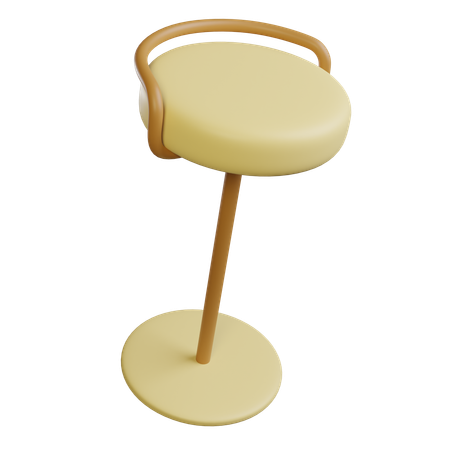 Chaise de bar  3D Icon