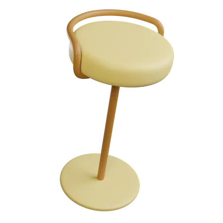 Chaise de bar  3D Icon