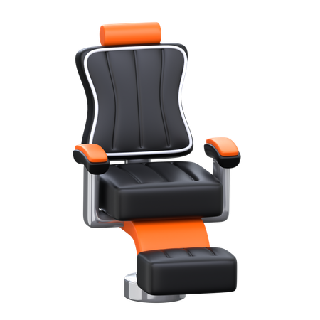 Chaise de barbier  3D Icon