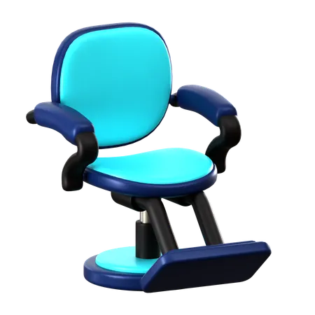 Chaise de barbier  3D Icon