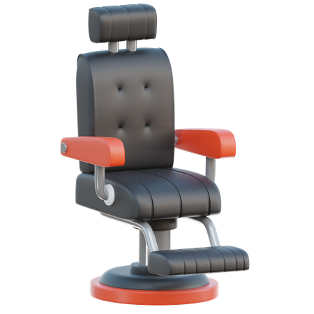 Chaise de barbier  3D Icon