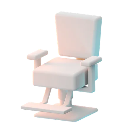 Chaise de barbier  3D Icon