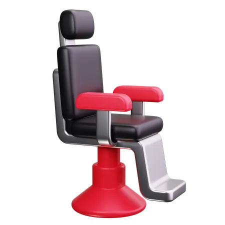 Chaise de barbier  3D Icon