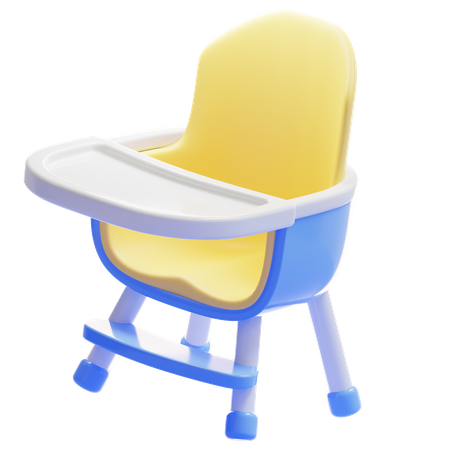 Chaise de bébé  3D Icon