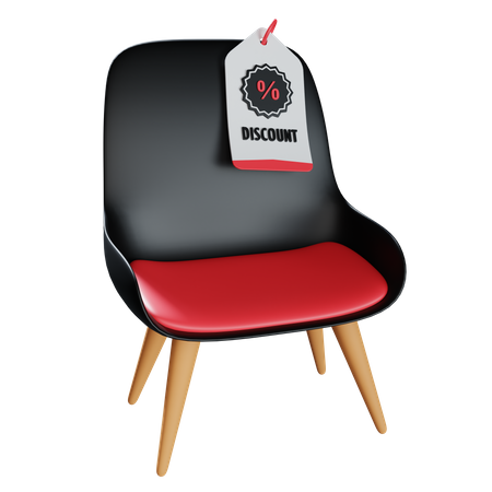 Chaise de bureau  3D Illustration