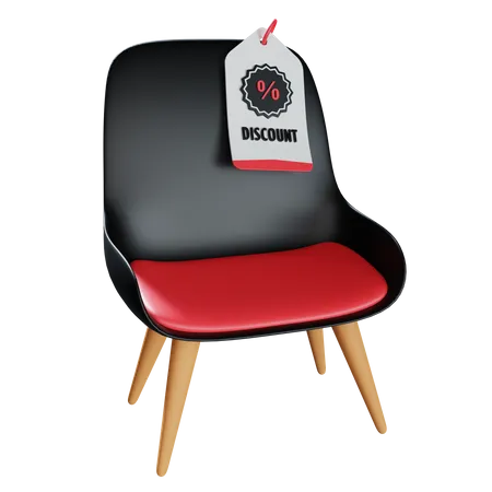 Chaise de bureau  3D Illustration