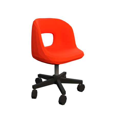 Chaise de bureau  3D Illustration