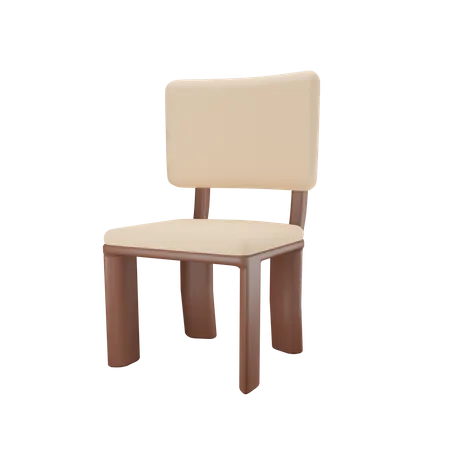 Chaise de café  3D Illustration