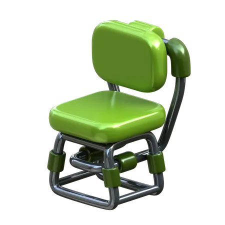 Chaise de camp  3D Icon