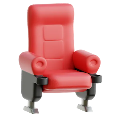 Chaise de cinéma  3D Icon