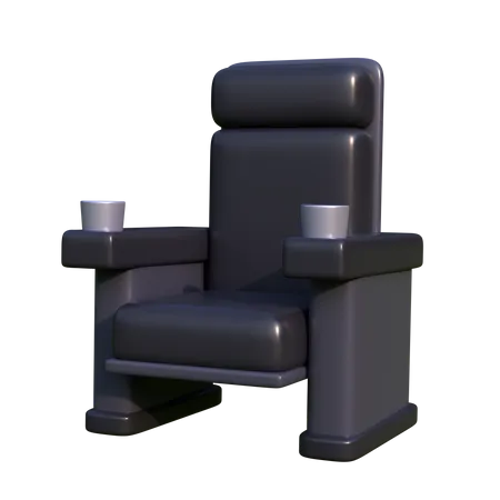 Chaise de cinéma  3D Icon