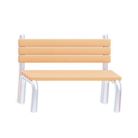 Chaise de jardin  3D Icon