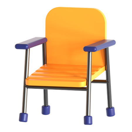 Chaise de pêche  3D Icon