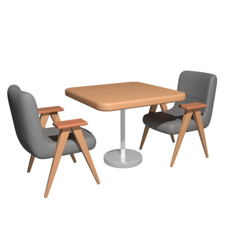Chaise de salle à manger  3D Icon