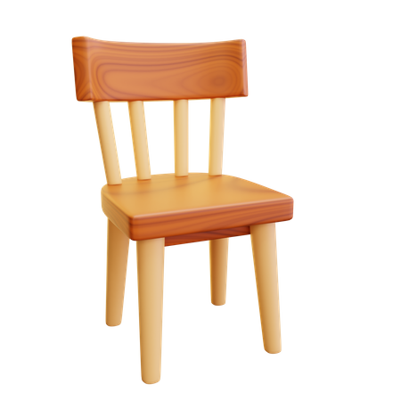 Chaise de salle à manger  3D Icon