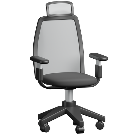 Chaise de travail  3D Icon