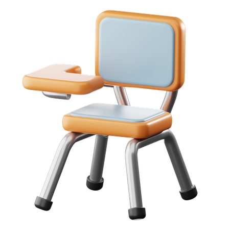 Chaise d'école  3D Icon