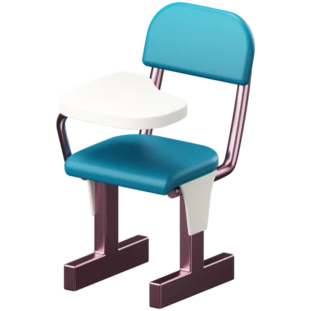 Chaise d'étudiant  3D Icon