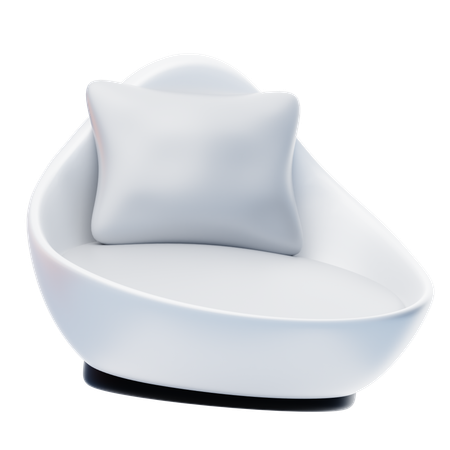 Chaise longue  3D Icon