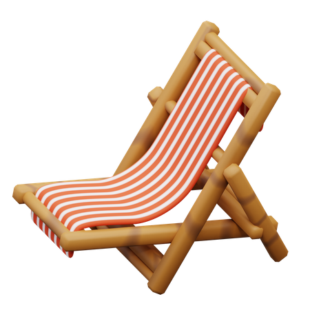 Chaise longue  3D Icon