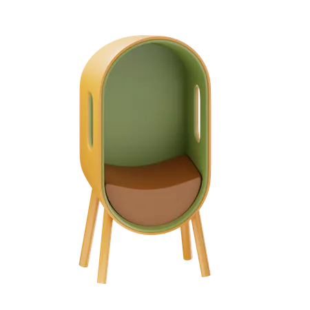 Chaise longue  3D Icon