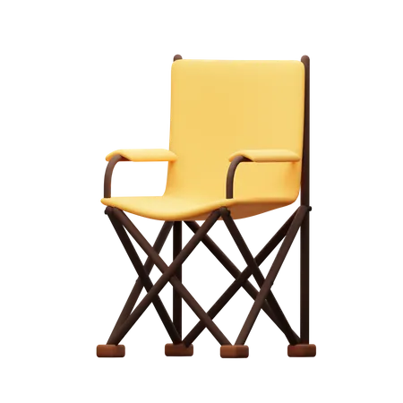 Chaise de pique-nique  3D Icon