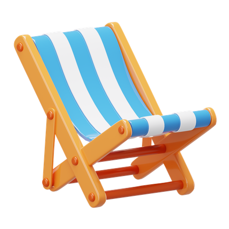 Chaise pliante  3D Icon