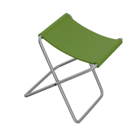 Chaise pliante  3D Illustration