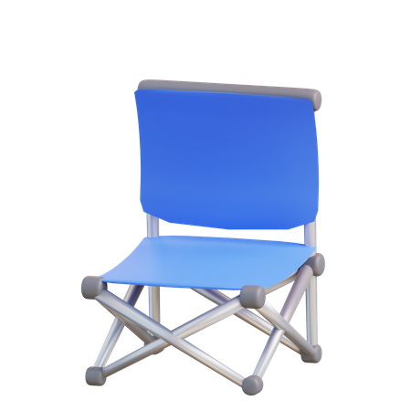 Chaise pliante  3D Icon