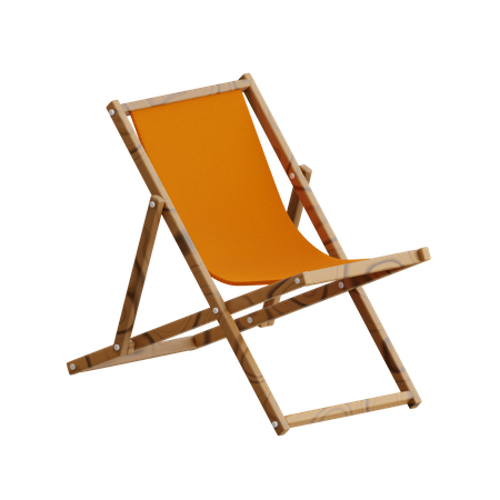 Chaise pliante  3D Icon