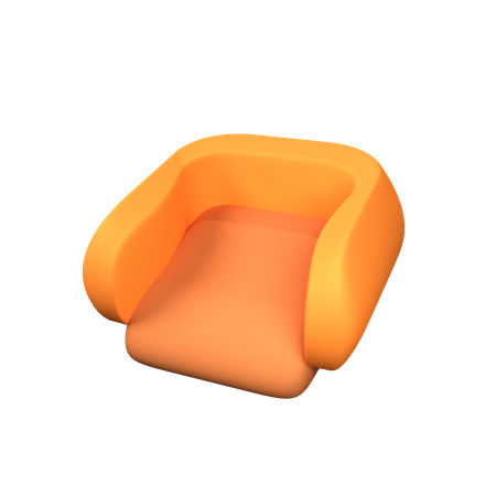 Chaise rebondissante  3D Icon