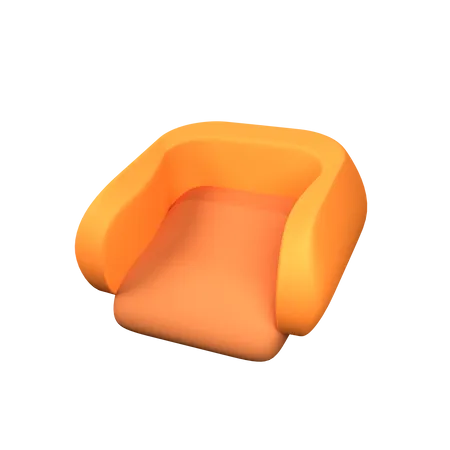 Chaise rebondissante  3D Icon